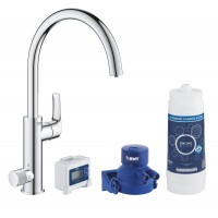 Комплект змішувача для кухні з фільтром Grohe Blue Pure (30383000)
