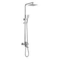 Душевая колонна со смесителем MIXXUS KUB-009-J из нерж. стали SUS304 (MI5995)