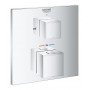 Термостат прихованого монтажу на 2 споживача Grohe Grohtherm Cube (24155000)