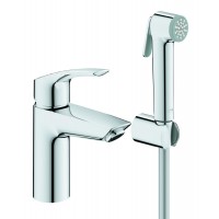 Змішувач для раковини з гігієнічним душем Grohe Eurosmart New (23124003)