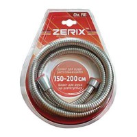 Шланг ZERIX Chr.F01 растяжимый 150-200 см упаковка (ZX0110)