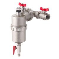 Сепаратор шламу універсальний магнітний з кранами 3/4' KOER KR.1272 (KR3123)