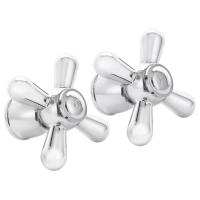 Набір ручок HAIBA DOMINOX HANDLES SET-02 (без кранбуксу, пари) (AC0584)