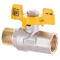 Кран шаровый 1/2' ГШБ ГАЗ EUROPRODUCT EP.111 (EP2932)