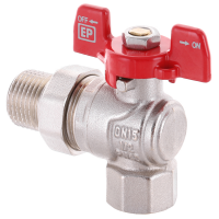 Кран із американкою кутовий 1/2' EUROPRODUCT EP.411 (EP2959)