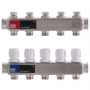 Колекторний блок з термостат. клапанами EUROPRODUCT EP.S1100-05 1 'x5 (EP4992)