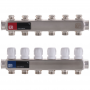 Колекторний блок з термостат. клапанами EUROPRODUCT EP.S1100-06 1 'x6 (EP4993)
