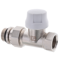 Кран термостатический 'антипротечка' прямой EUROPRODUCT EP.0301 - 1/2' (EP6013)