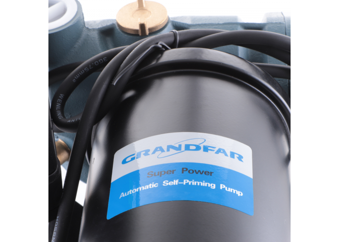Установка повышения давления GRANDFAR 1AWZB750 на базе вихревого насоса (750Вт,обм-медь) (GF1365)