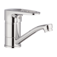 Змішувач для умивальника Haiba OPUS 555 (виливши 15 см) (HB0336)