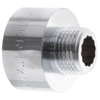 Перехідник (конектор) 1/2'х1' (хром) KOER KF.A0610.CHR (KF0135)