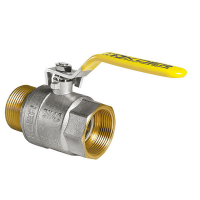 Кран шаровый Чехия КР 2' ГШР ГАЗ (KR.515.PR.GAS)
