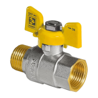 Кран шаровый Чехия КР 3/4' ГШБ ГАЗ (KR.218.G)