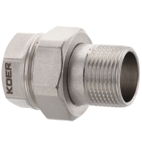 Зганяння американка 1/2' прямий KOER KR.341 (KR0131)