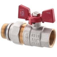 Кран с американкой 3/4' 'антипротечка' (KOER KR.227-Gi) (KR0191)
