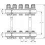 Коллекторный блок с термостатич. клапанами KOER KR.1100-08 1”x8 WAYS (KR2634)