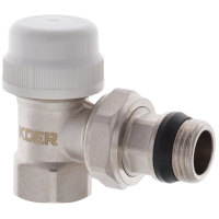 Кран термостатический угловой 1/2' KOER KR.921-GI (KR2682)