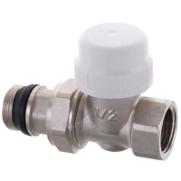 Кран термостатический прямой 1/2' KOER KR.923-GI (KR2684)