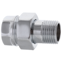 Сгон американка (хром) 1/2' прямой KOER KR.341.CHR (KR2702)