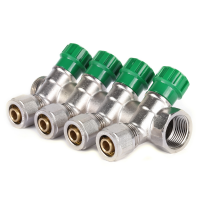 Колектор вентильний з фитингом KOER KR.1123-4 3/4 'x4 WAYS (KR2831)