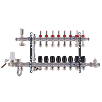 Колектор з вбудованим смесит. вузлом KOER KR.S1011-8 1 'х8 SUS304 і євроконус 3 / 4-16 (KR2931)