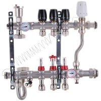 Колектор з вбудованим смесит. вузлом KOER KR.S1013-3 1 'х3 SUS304 і євроконус 3 / 4-16 (KR2946)