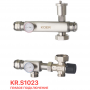 Змішувальний вузол KOER KR.S1023 (з термостатичним смесит. Клапаном) 1 'НР SUS304 (KR2957)