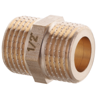 Ніпель KOER KF.N06A - 1/2' (під прокладку) без нікелю (KR3024)