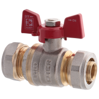 Кран шаровый Чехия КР WING 16x16 (KR.353)