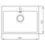 Мойка MIXXUS MX5843-200x1.0-HANDMADE (MX0566)