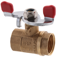 Кран шаровый СК 1/2' ГГБ Б/Н art. 602 (WP0132)