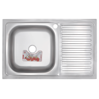 Мийка кухонна ZERIX Z8050L-06-160MD (MICRO DECOR) (ZS0594)