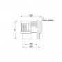 Муфта PPR Alfa Plast 32х1" ВР