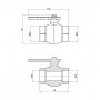 Кран шаровой PPR Alfa Plast 32