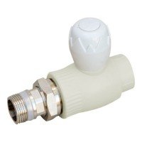 Кран шаровой радиаторный PPSU Blue Ocean 20х1/2" прямой