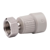 Муфта PPR Ekoplastik з накидною гайкою 25х1" 1/4