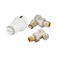 Комплект термостатический Danfoss RAE+RA-N+RLV-S 1/2" для радиатора угловой (013G5173)