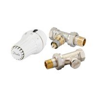 Комплект термостатический Danfoss RAE+RA-N+RLV-S 1/2" для радиатора прямой (013G5174)