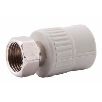 Муфта PPR Alfa Plast з накидною гайкою 25х1/2" ВР