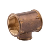 Тройник латунь 1'В. 3/4'В. 1'В. (220Б)