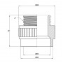 Муфта PPR Alfa Plast 63х2" НР