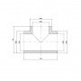 Тройник PPR Alfa Plast 50