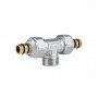 Тройник обжимной Icma 16х1/2"х16 НР №537