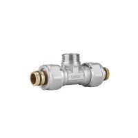 Тройник обжимной Icma 20х1/2"х20 НР №547
