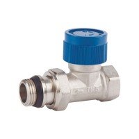 Клапан термостатический SD Forte 1/2" с антипротечкой для радиатора прямой SF239W15