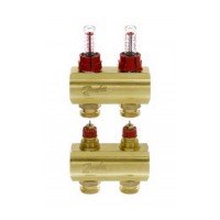 Коллектор с расходомерами Danfoss FHF на 2 выхода (088U0522)