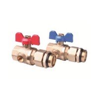Кран шаровой Danfoss FHF-BV для подключение коллектора (088U0822)