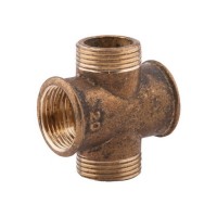 Хрест латунь 3/4'Н.В.Н.В. (4604Б)