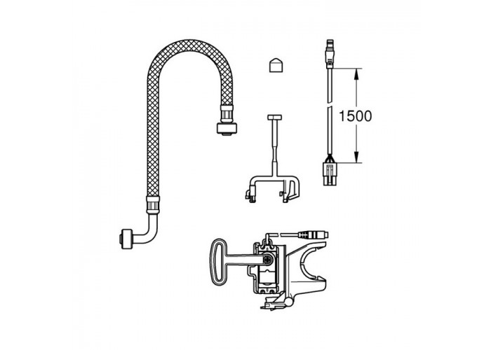 Сливной механизм для унитаза-биде Grohe Sensia Arena 46944000