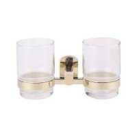 Склянка подвійна Qtap Liberty ORO 1155